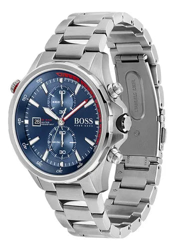 Reloj Hugo Boss Hombre Acero Inoxidable 1513823 Globetrotter