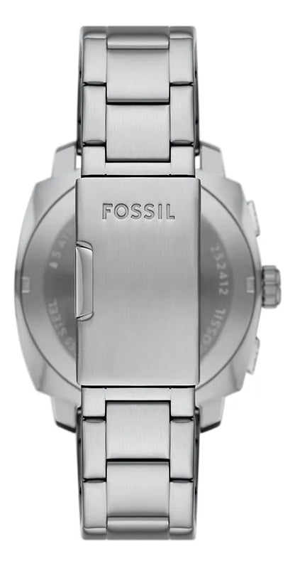 Reloj Fossil Machine Gold Para Hombre, Fs6095 Fondo Negro Gris Negro