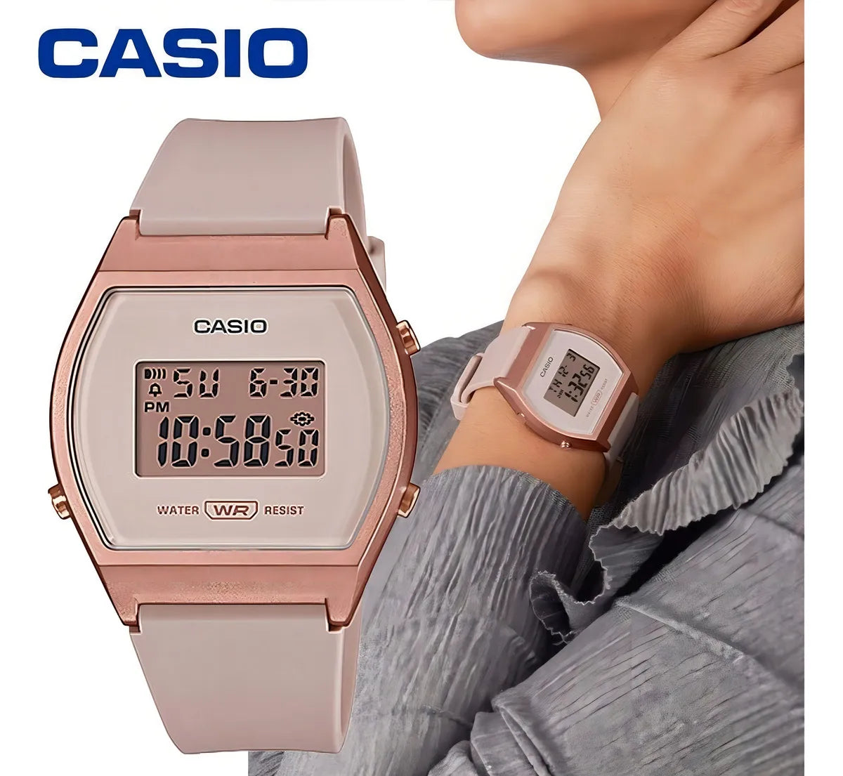 Reloj Casio Digital Dama Lw-204-4acf