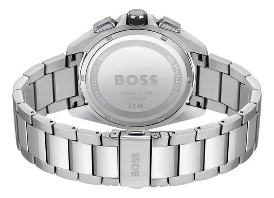 Reloj Hugo Boss Hombre Acero Inoxidable 1513949 Volane Plata Plateado Negro