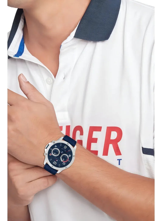 Reloj Tommy Hilfiger 1792027 Hombre Azul Plateado