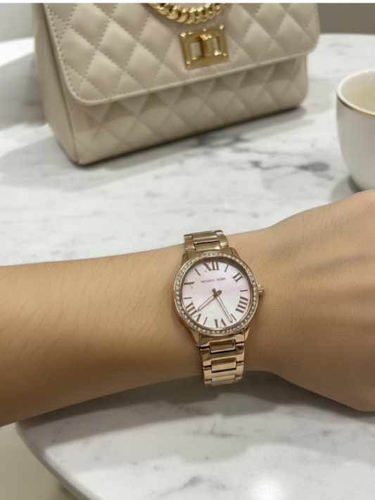 Reloj Dama Michael Kors Mk4823 oro Rosa
