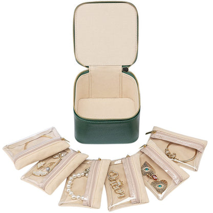 Joyero Organizador con 6 Bolsitas ¡Orden y estilo en un solo lugar!
