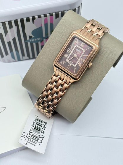 Reloj Mujer Fossil Es5323 Raquel Rectangular