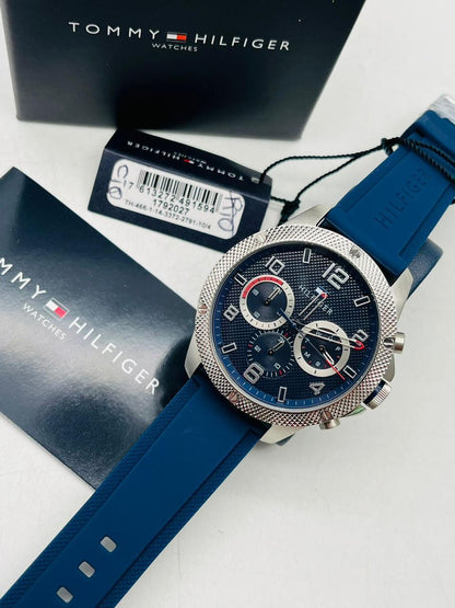 Reloj Tommy Hilfiger 1792027 Hombre Azul Plateado