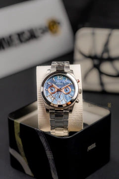 Reloj Fossil Mujer Cronógrafo Acero Inoxidable Es3880