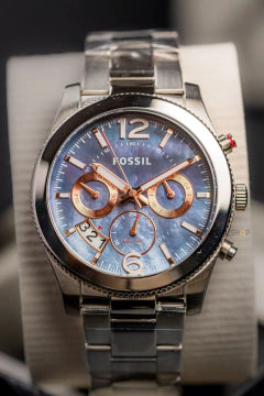 Reloj Fossil Mujer Cronógrafo Acero Inoxidable Es3880